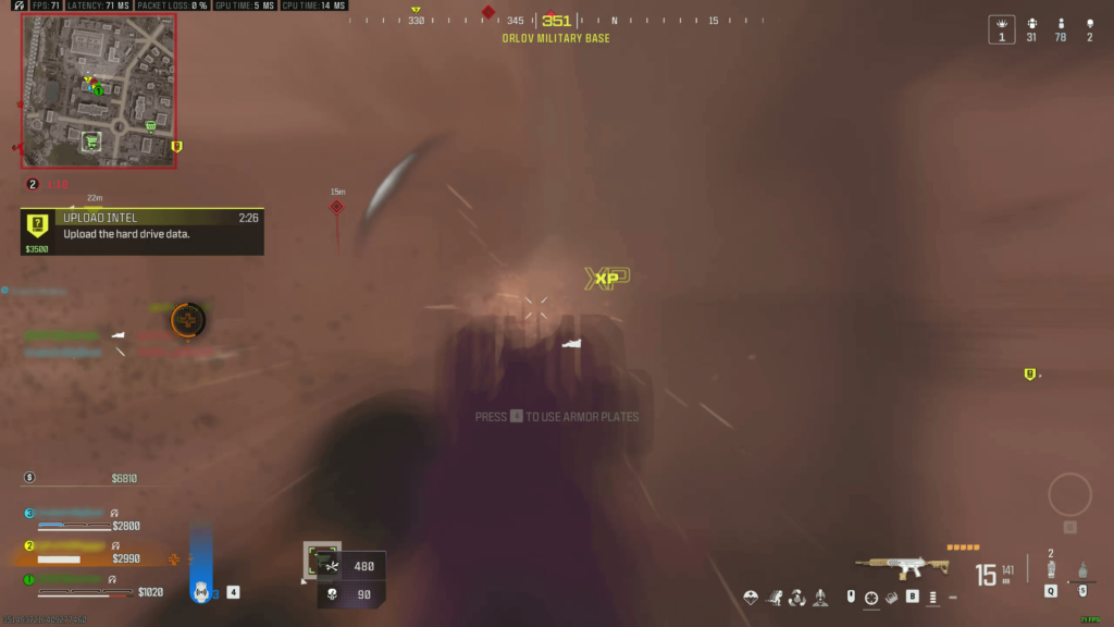 As a M&K player, how the hell am I supposed to see what I'm aiming at here?