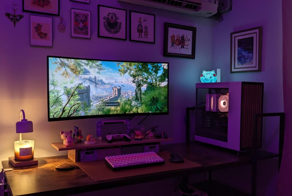 Built my first PC and now I spend every night ✨here✨