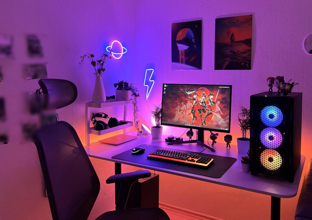 My first battle station.