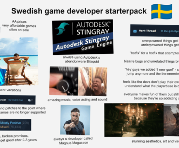 Swedish game developers starterpack