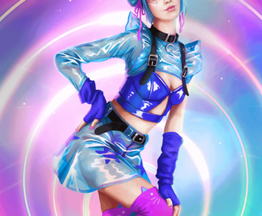 Blue Moon from Us Cracks but I redesigned her costume