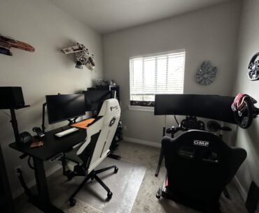 Star Wars and Simracing setup (more photos in comments)