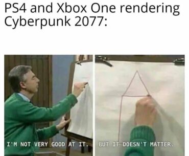 I mean he's not wrong