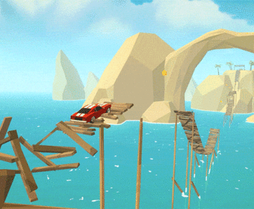 I've always loved the Trials series and other 2.5D racing games. Just found a similar indie game but with cars!