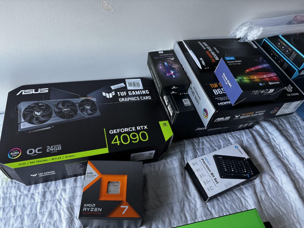 Building a gaming rig just to play the game on the best settings 💀