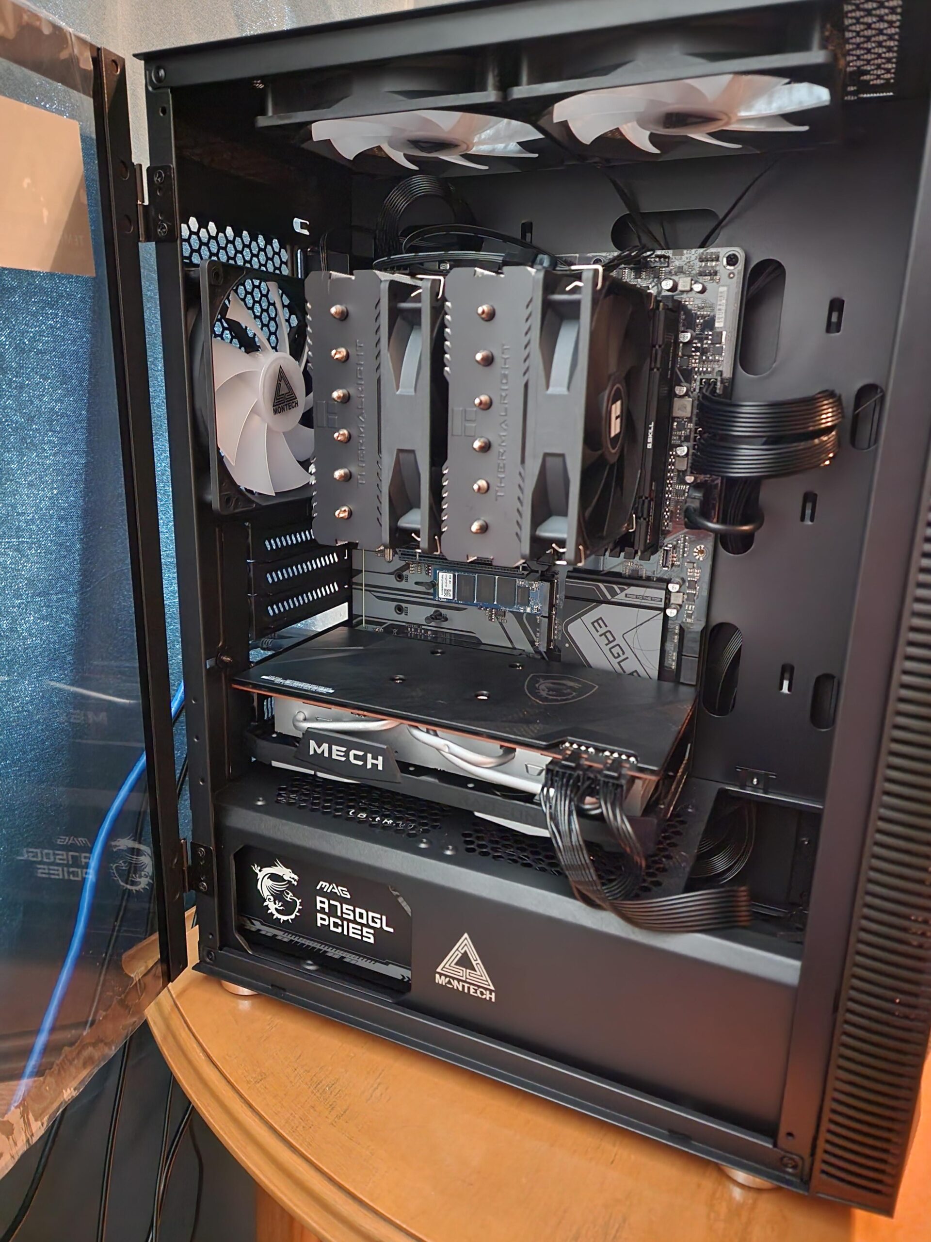 Built my first computer and now I’m addicted. Built my first computer and now I'm addicted.