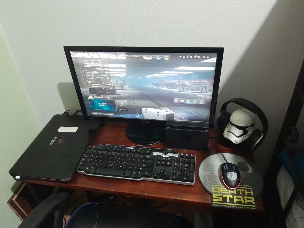 V2 of the setup, no need for the laptop screen.