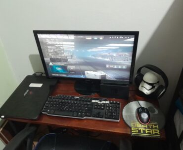 V2 of the setup, no need for the laptop screen.