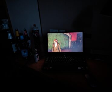 I'm playing alone in the dark, alone in the dark
