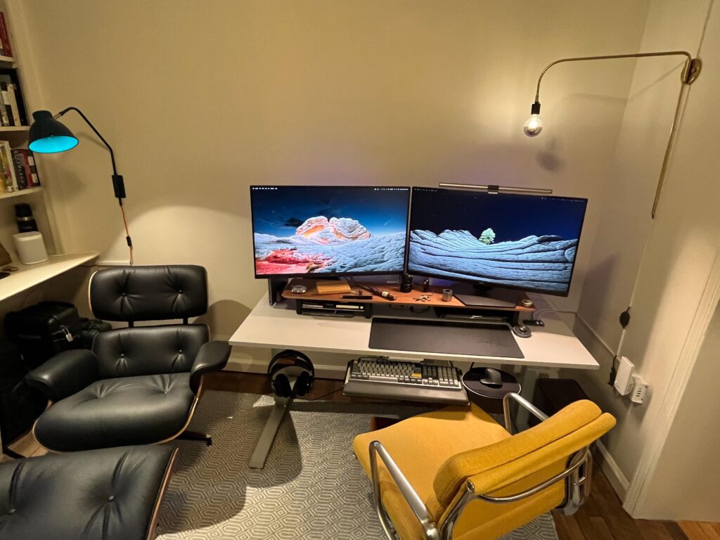 My WFH & Reading Station