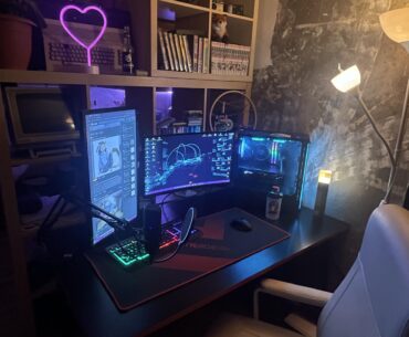 My setup after one Month in my own Home