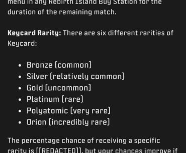 They’re adding a competitive advantage for playing often.