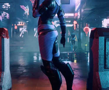 Tali but in Cyberpunk