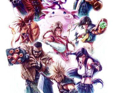 [OC] My New FFVII Rebirth Art