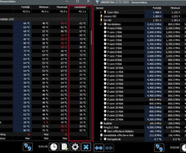i9 14900k some cores running a lot hotter/thermal throttling