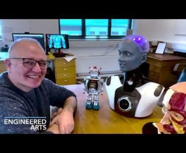Ameca vision and voice cloning