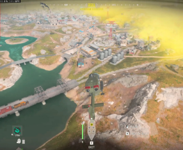 Helicopter takes out a helicopter?