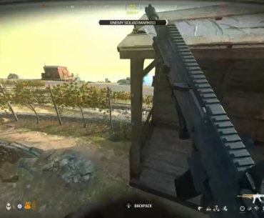 Bunker buster and the portable gas shield back