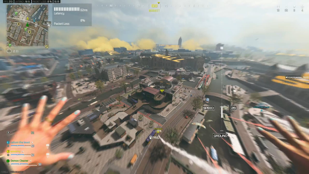 I felt really great during this match!