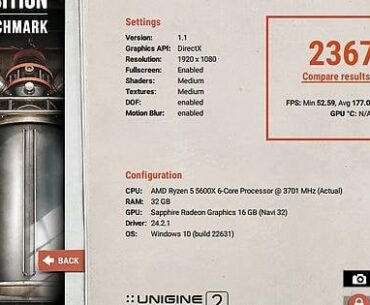 Finally got my RAM to 4000Mhz so thought I'd redo my benchmarks, curious why my score is so much higher than the published scores on the Superposition site? Also a couple of questions