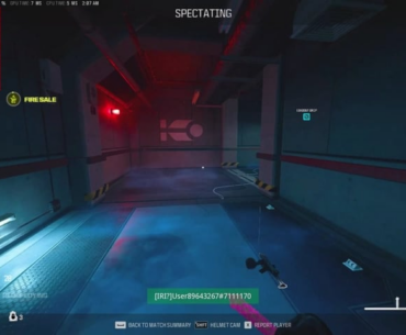 Speed Hacker in Crimson Lobby WZ Resurgence