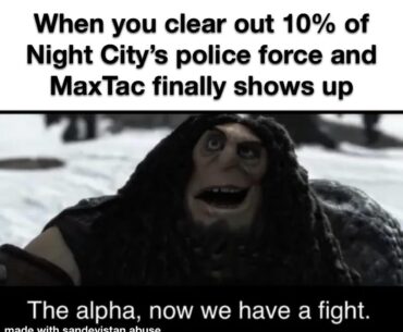 Humanity stat be damned.