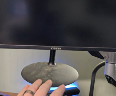 Monitor arm too beefy