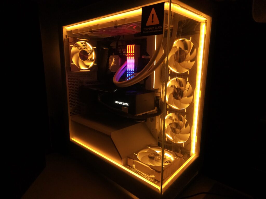 Built a PC for my 7yr old.