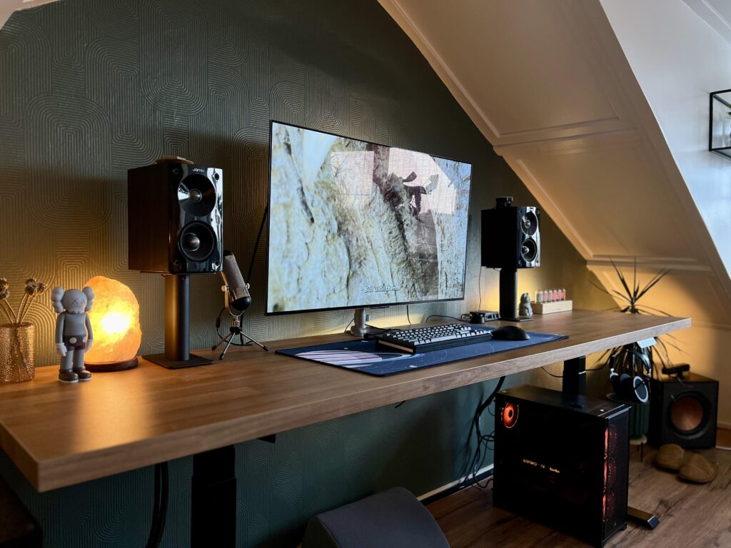 New work-from home battlestation