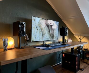 New work-from home battlestation