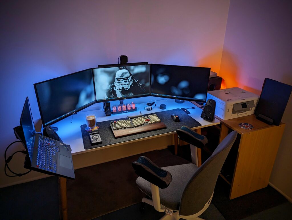 Work/ casual gaming setup