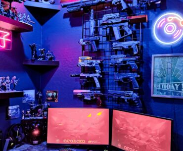 My stash wall inspired setup 😊