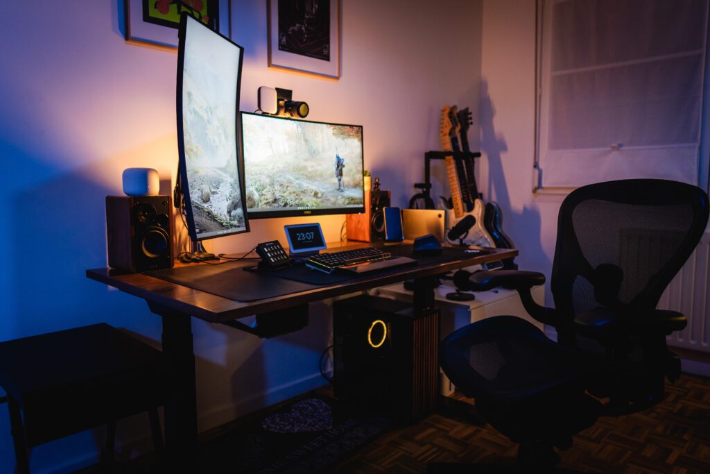Dual computer setup (wfh/gaming/music production)