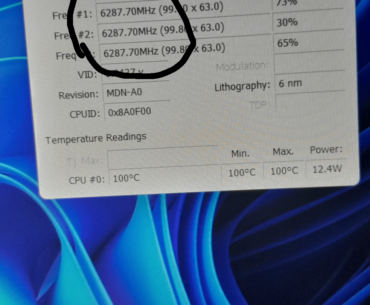 Is it ok for my r3 7320u (or for short my cpu) to reach over its boost clock? (6.2 ghz) also don't mind my temps