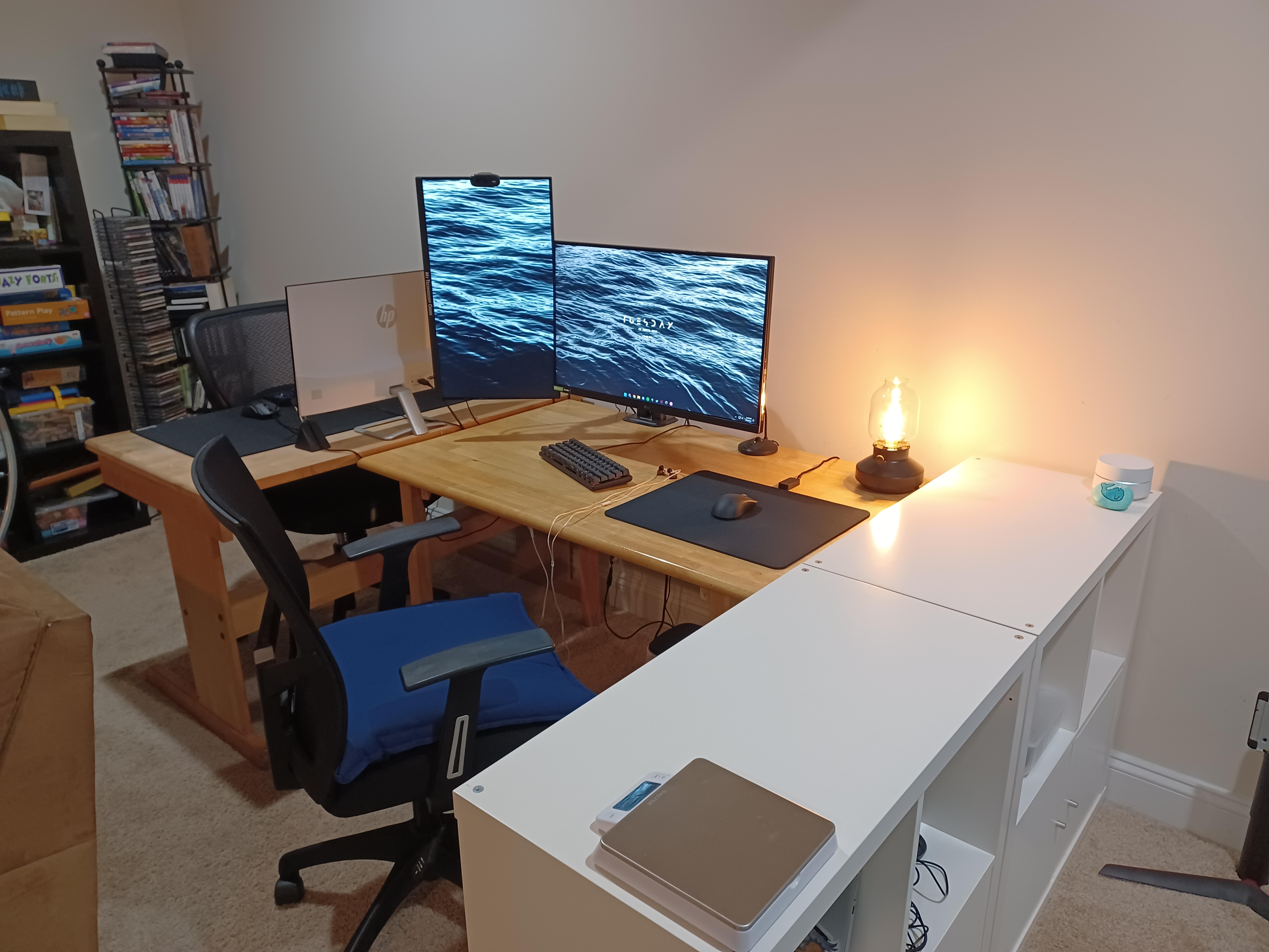 2 in 1 minimalistic setup (14 y.o.)