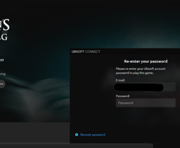 I have to re-enter my password when already logged in "to play this game"? Seriously, Ubisoft?