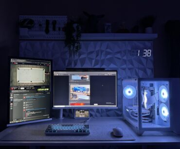 First setup in 5 years. Is my desk too small?