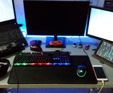 My setup during lock down