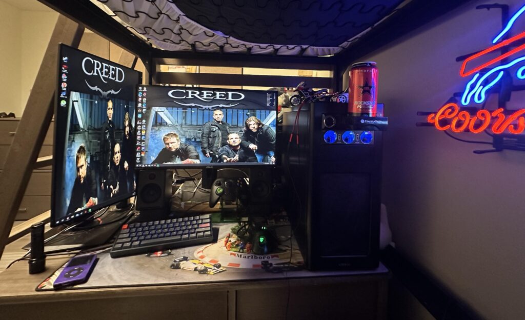 My EPIC GAMING battlestation for EPIC GAMING