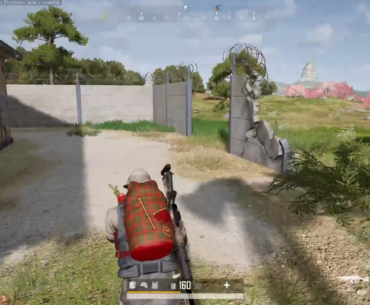 When someone tries to roll up but the m249 is hungry