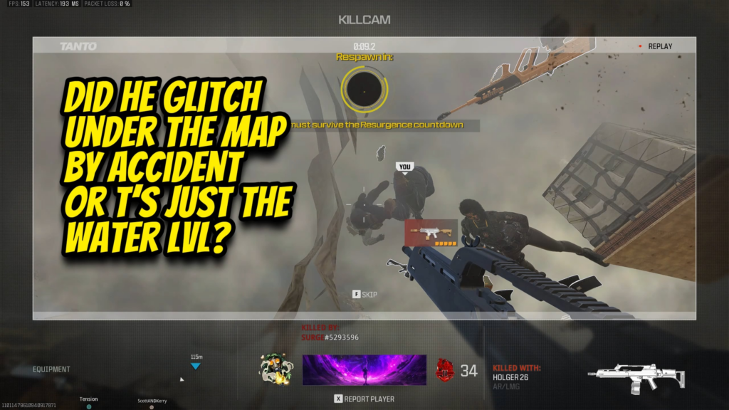 Was he under the map? I guess I'll never know