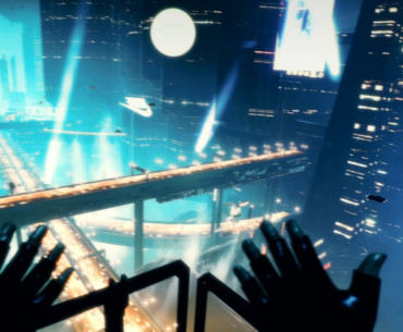 I made a cyberpunk city in VR