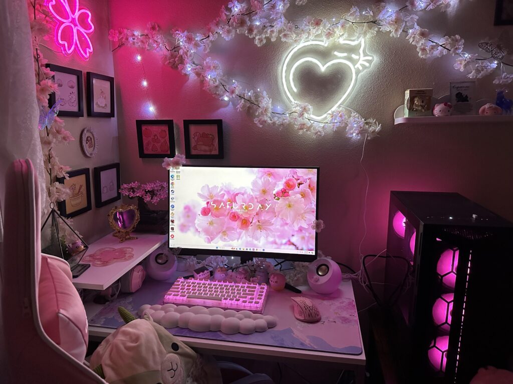 my cherry blossom station