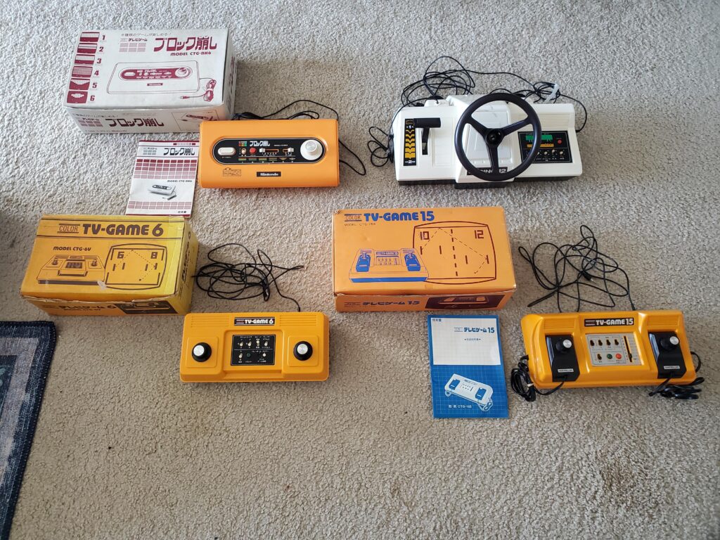 I now own essentially every Nintendo Color TV-Game console!