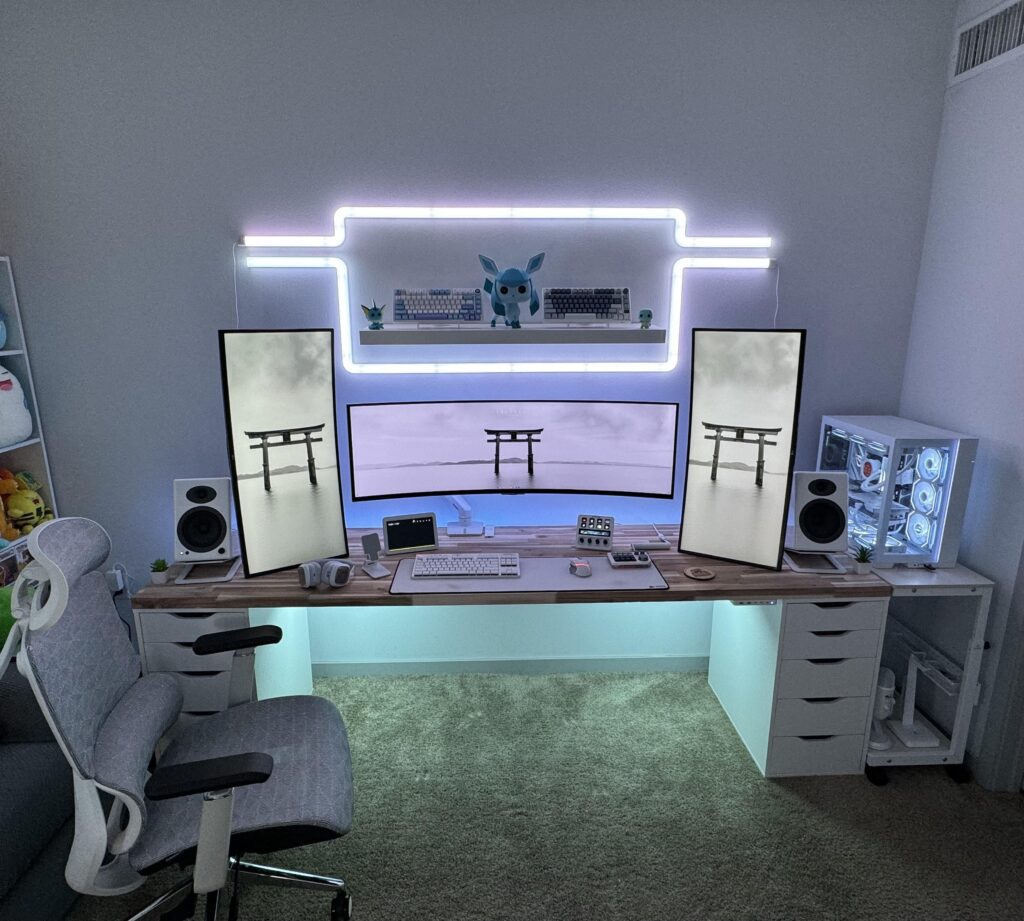 Finally happy and done tweaking my setup……. For now