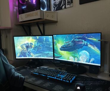 My battle station