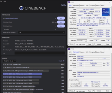 5.4GHz All-Core i9 11900K on ambient cooling - World Record Fastest 11900K?