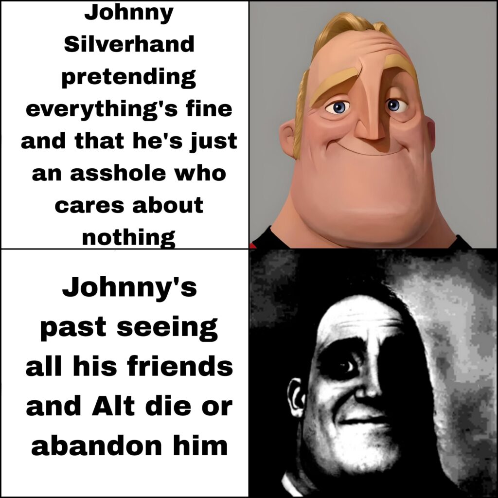 Johnny's past is so sad