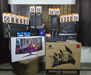 The ultimate PC is underway !!! 14900KS, 4090, Direct Die Custom loop for everything, building in the legendary 1000D !!!
