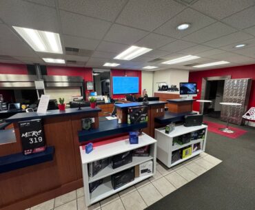 My Gaming/Repair Business started in an ambulance, and we are in a bank. (Story pics + second location pics)